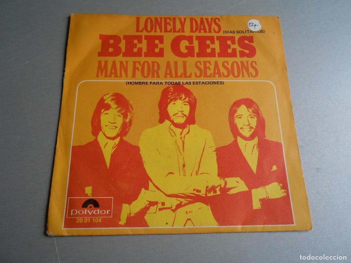 Discos de vinilo: BEE GEES, SG, LONELY DAYS + 1, A&Ntilde;O 1970, POLYDOR 20 01 104