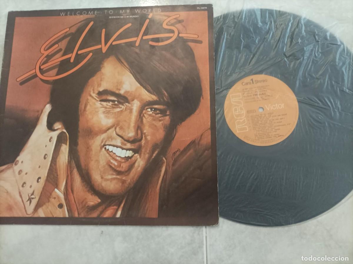 Discos de vinilo: Elvis Presley lp Welcome to my world
