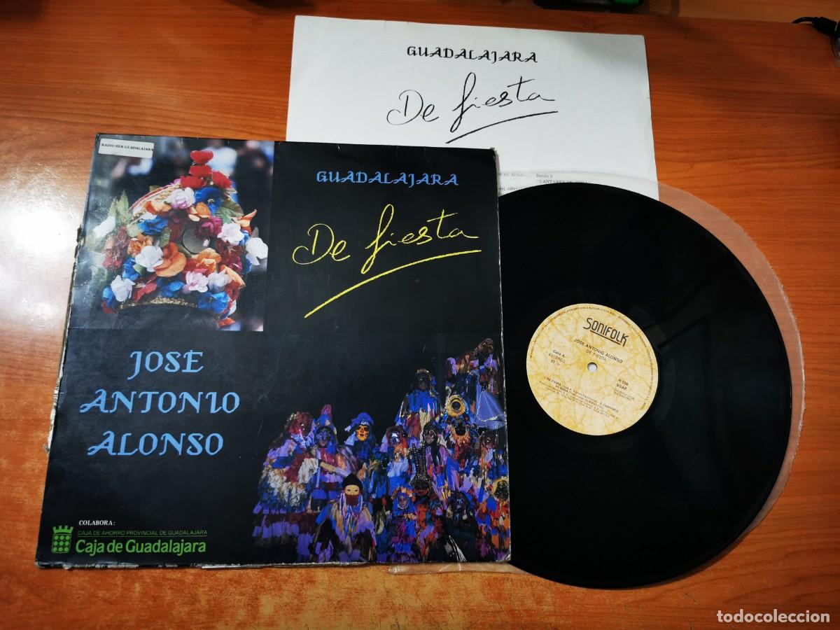 Discos de vinilo: JOSE ANTONIO ALONSO Guadalajara de fiesta LP VINILO DEL A&Ntilde;O 1990 ENCARTE CONTIENE 7 TEMAS