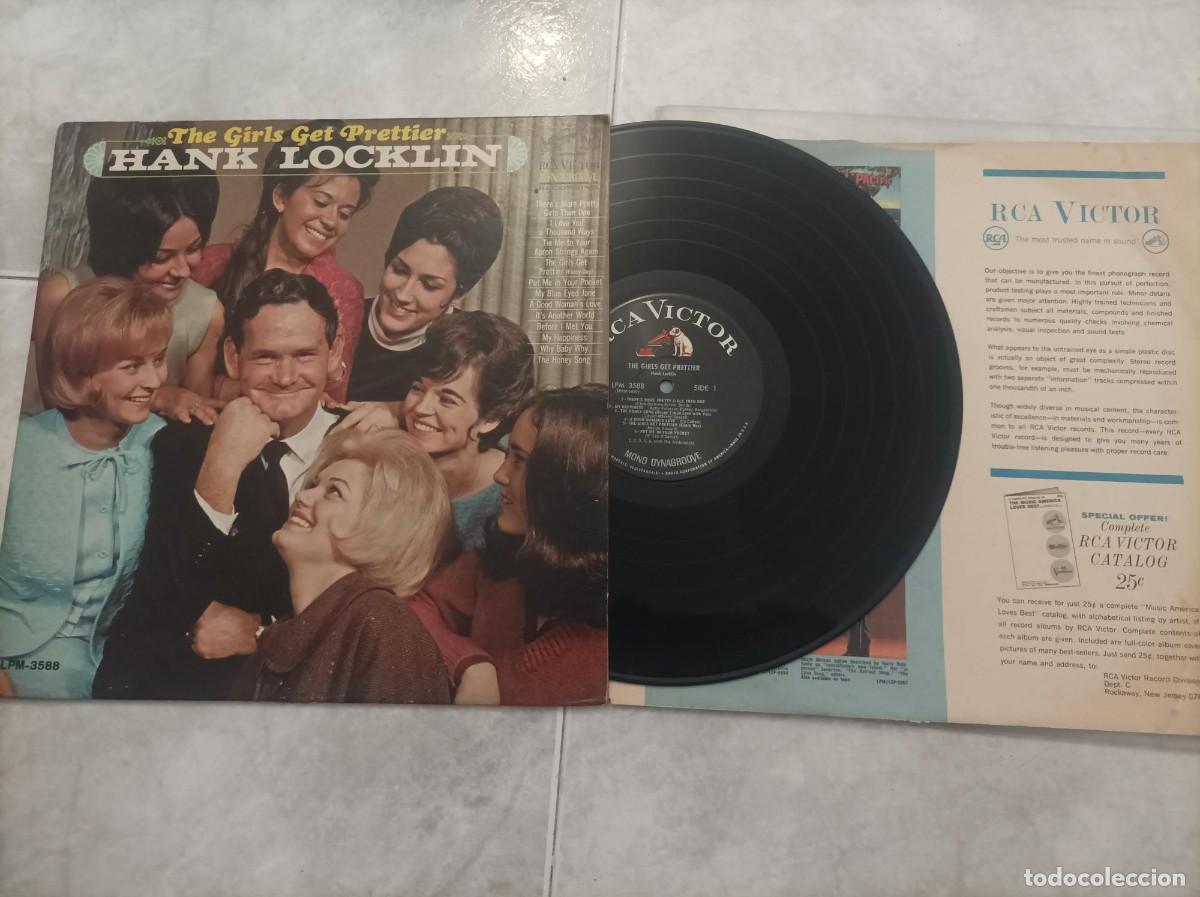 Discos de vinilo: Hank Locklin lp original USA
