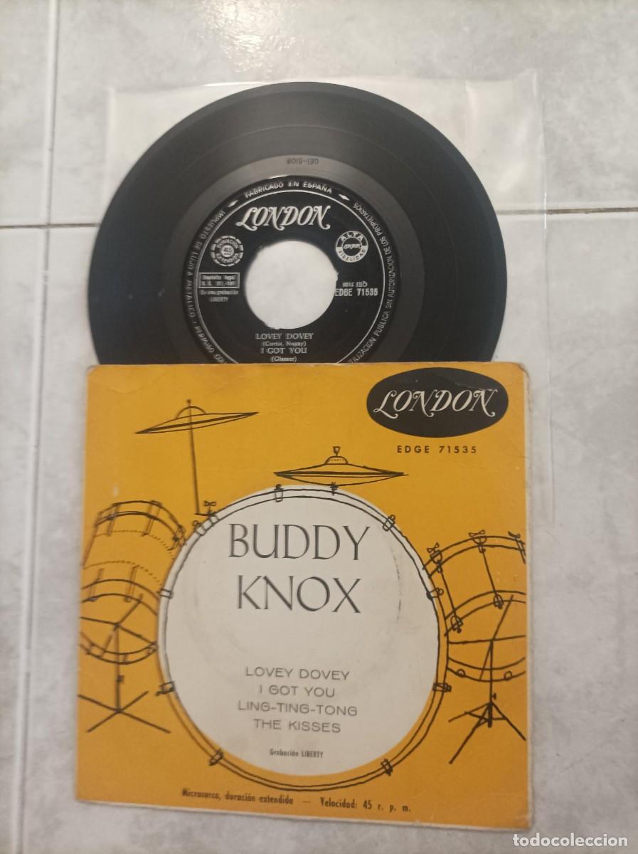 Discos de vinilo: Buddy Knox ep original-super dificil-