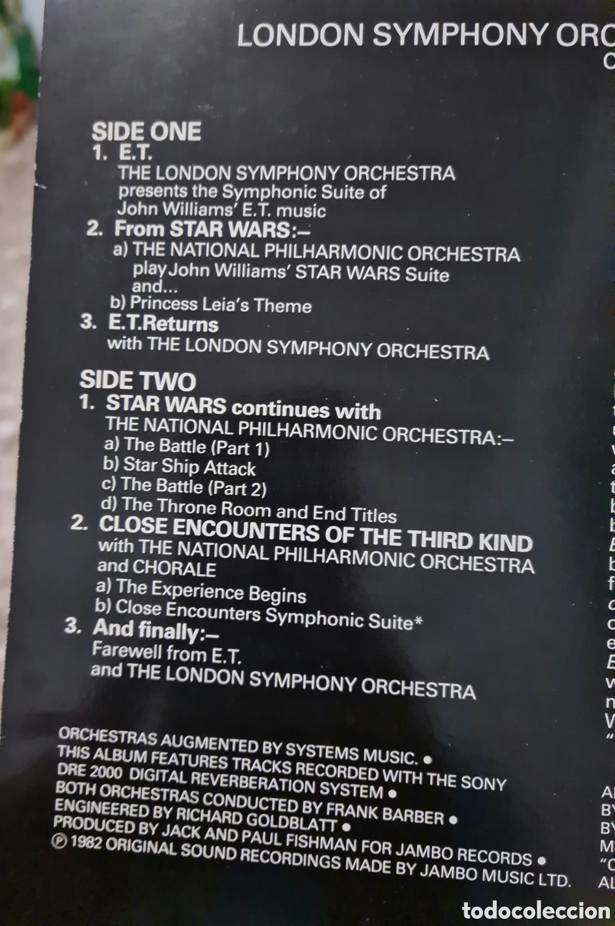 Discos de vinilo: JOHN WILLIAMS * JOHN WILLIAMS SYMPHONIC SUITE - Foto 3