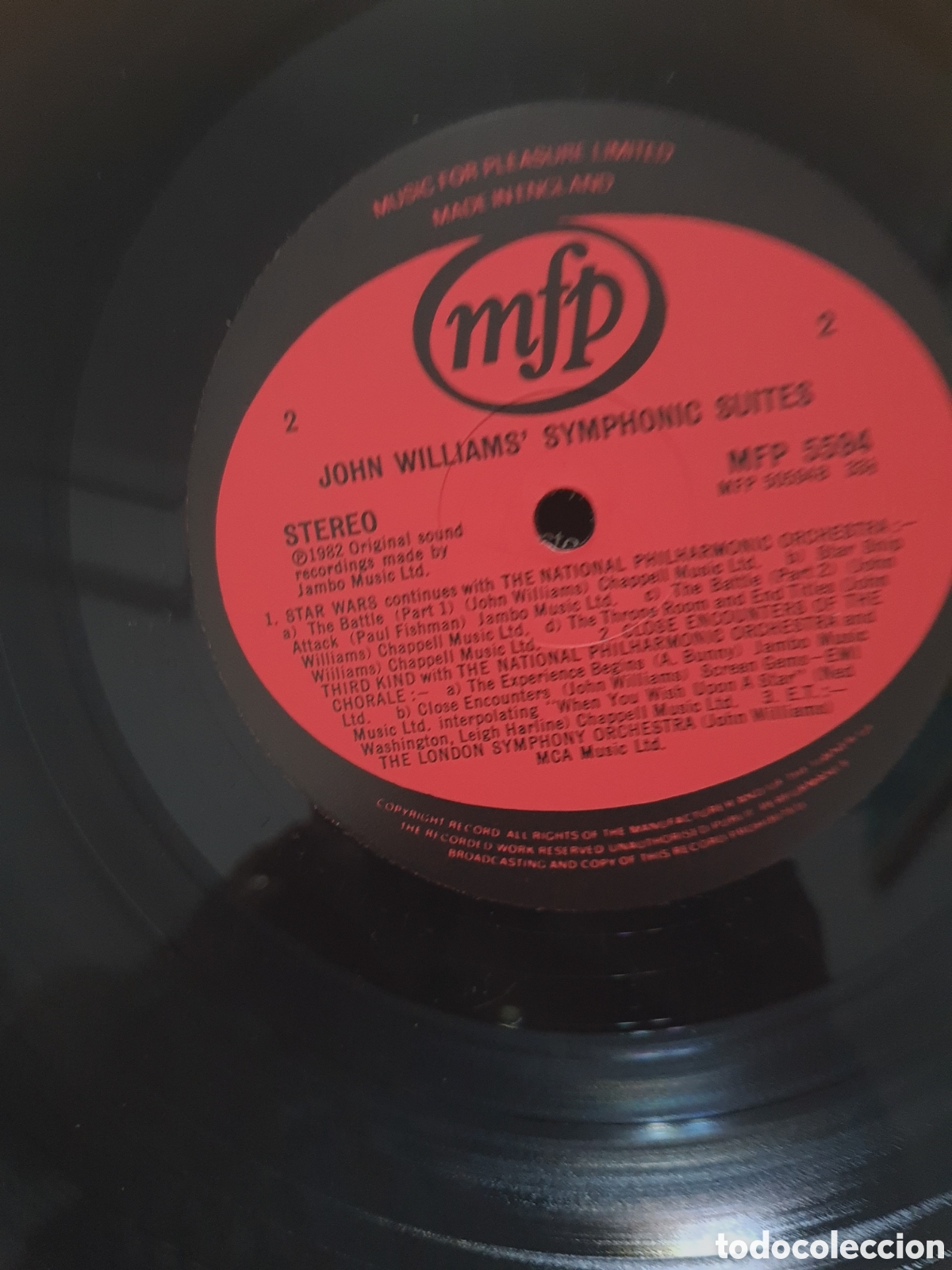 Discos de vinilo: JOHN WILLIAMS * JOHN WILLIAMS SYMPHONIC SUITE - Foto 5