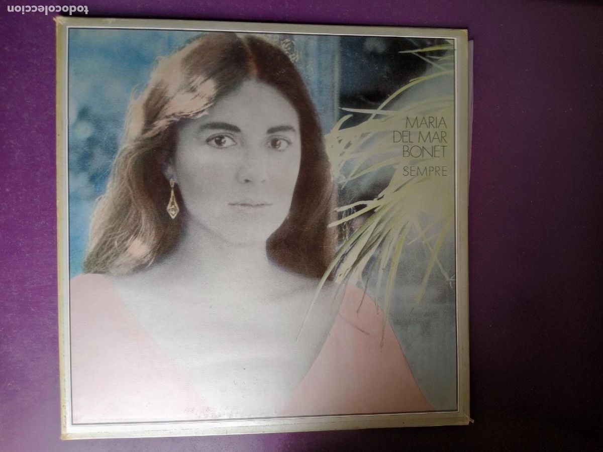 Discos de vinilo: Maria Del Mar Bonet &ndash; Sempre - LP ARIOLA 1981 - FOLK POP BALEAR MEDITERRANEO
