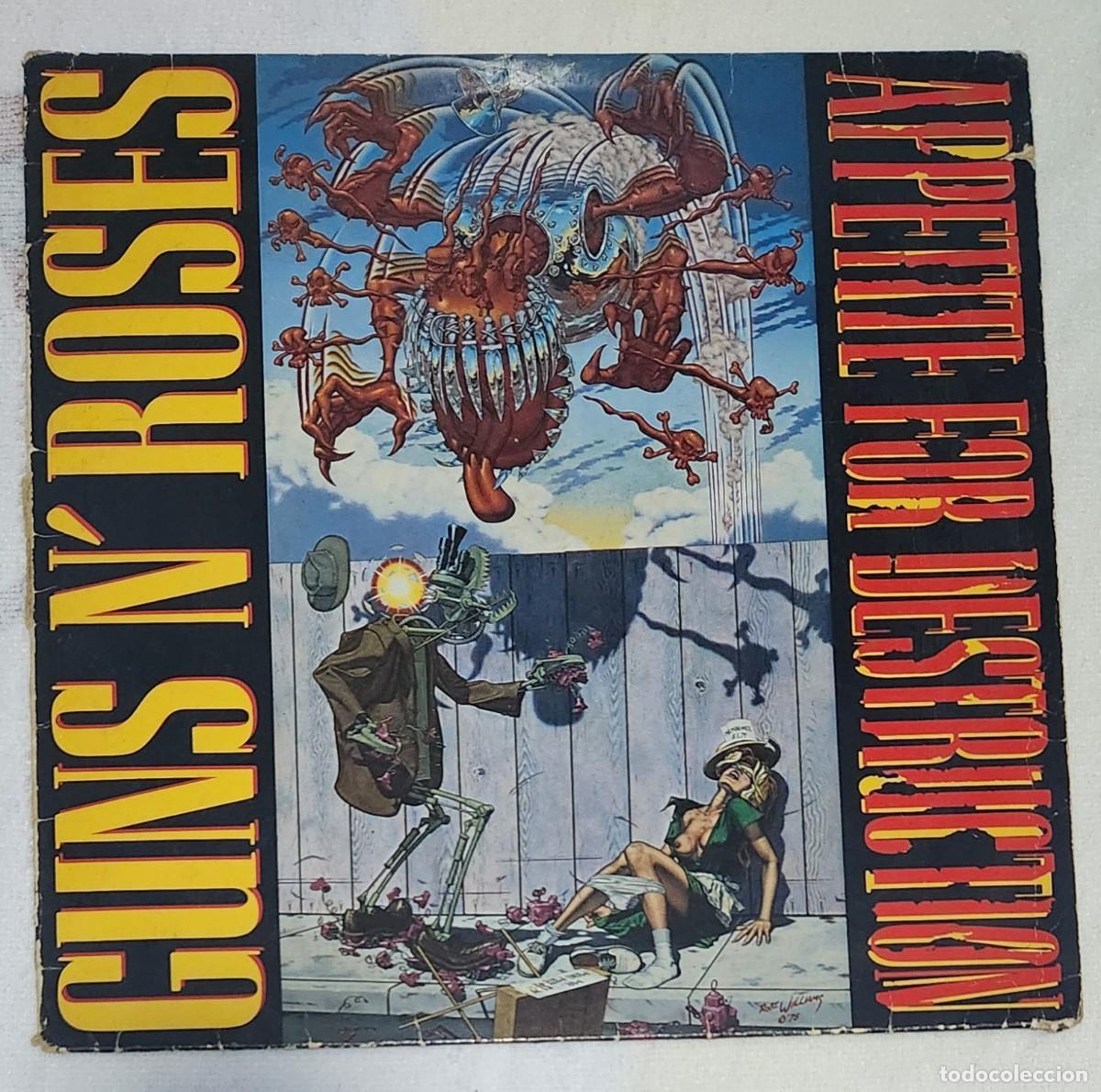 Discos de vinilo: Guns N' Roses Appetite for destroction Vinilo