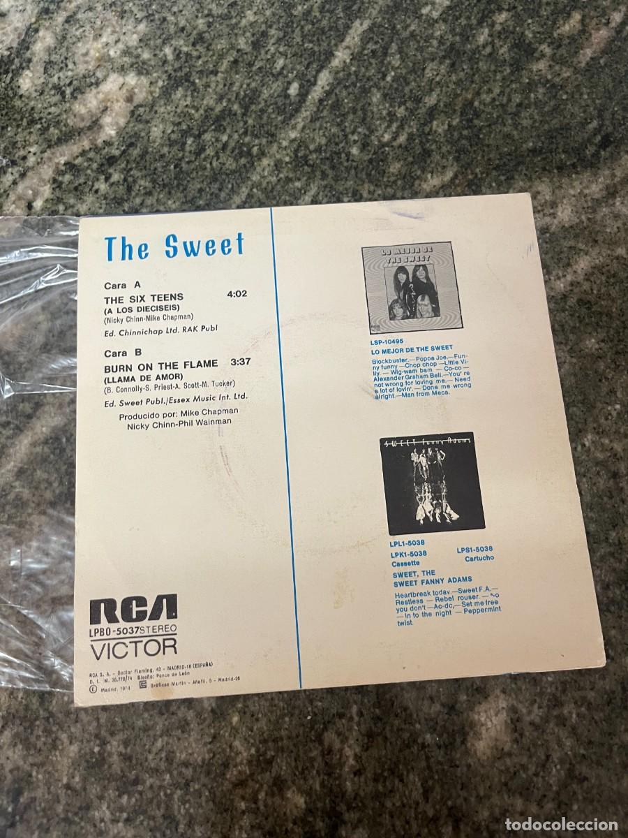 Discos de vinilo: The Sweet The Six Teens (A Los Dieciseis) - Foto 2