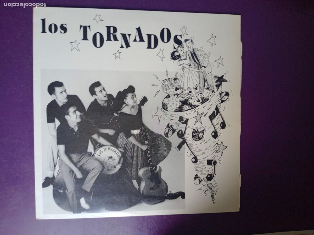 Discos de vinilo: Los Tornados - LP LA ROSA 1986 - ROCK, DOO WOP, ROCKABILLY - SIN APENAS USO