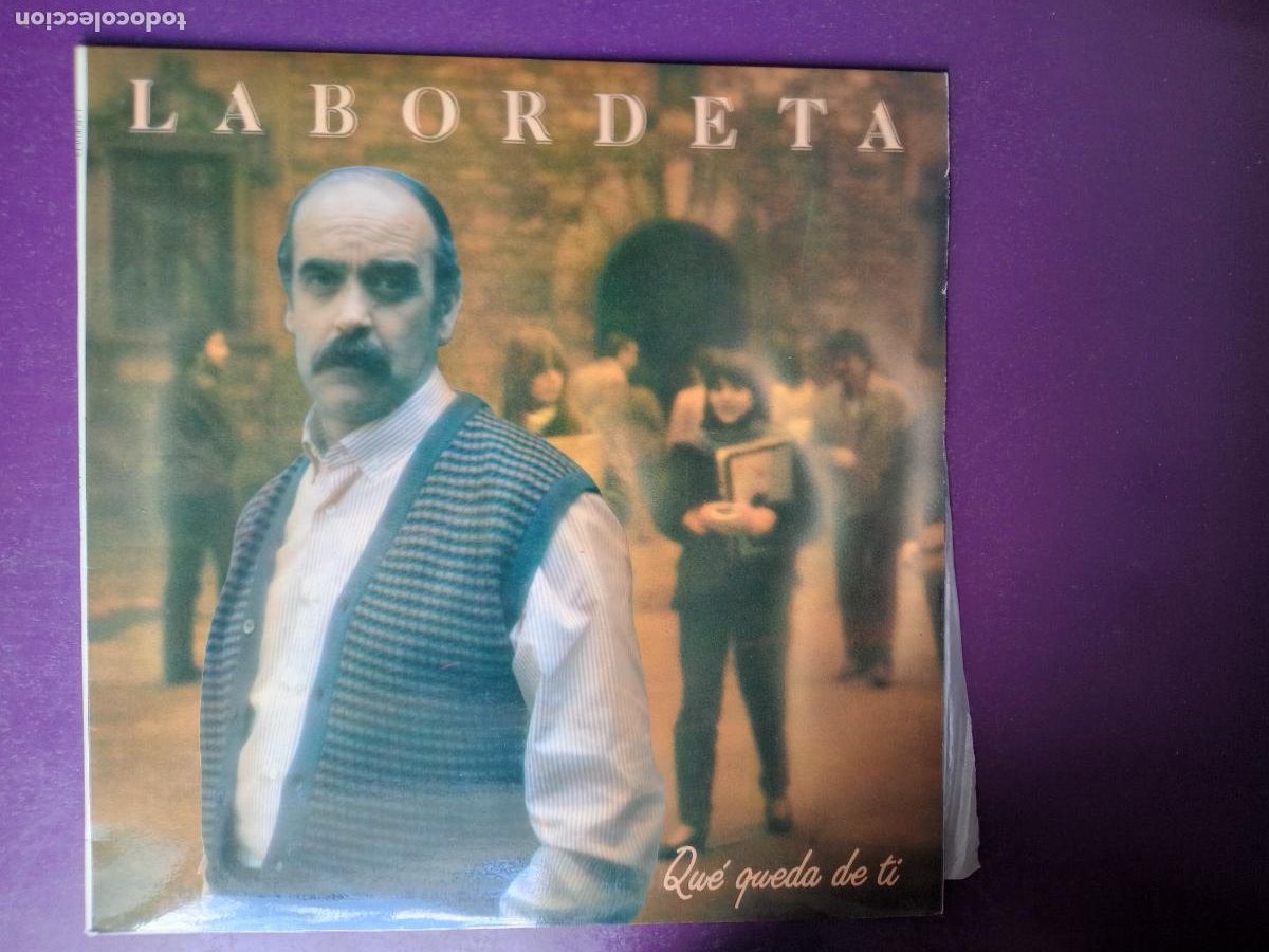 Discos de vinilo: Labordeta &ndash; Qu&eacute; Queda De Ti, Qu&eacute; Queda De M&iacute; - LP FONOMUSIC 1984 - FOLK PROTESTA ARAGON