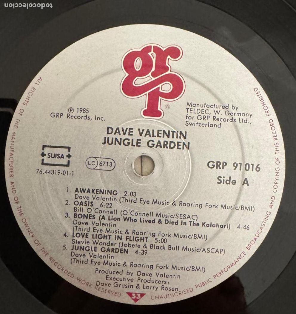 Discos de vinilo: dave valentin 3LP EX MN - Foto 3