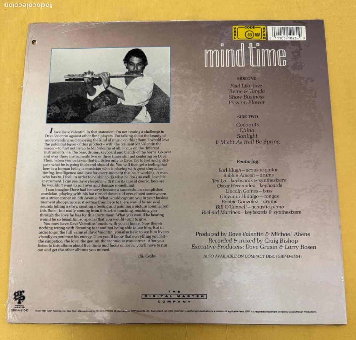 Discos de vinilo: dave valentin 3LP EX MN - Foto 9