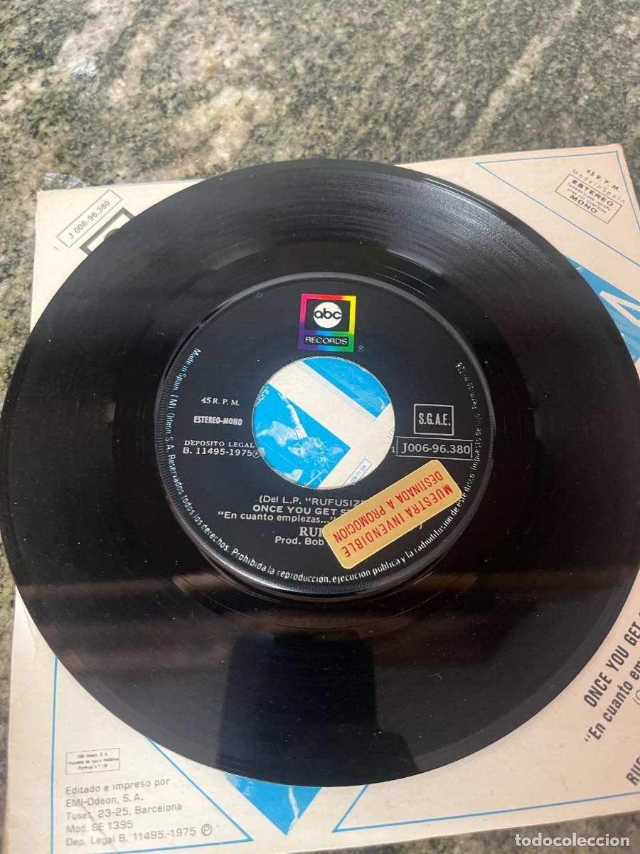 Discos de vinilo: Rufus Once You Get Started = En Cuanto Empiezas... - Foto 3