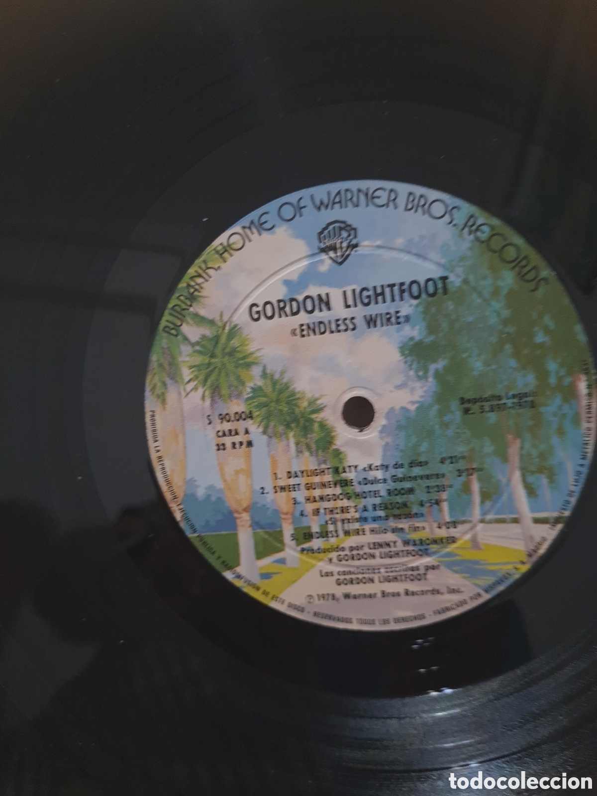 Discos de vinilo: GORDON LIGHFOOT * ENDLESS WIRE - Foto 4