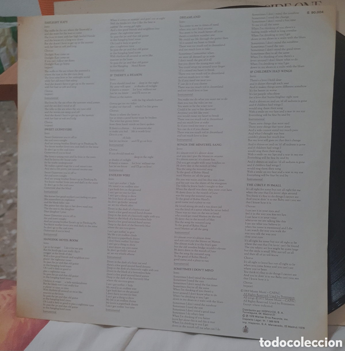 Discos de vinilo: GORDON LIGHFOOT * ENDLESS WIRE - Foto 6