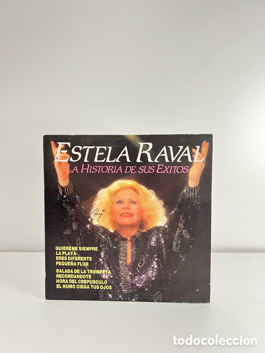 Discos de vinilo: ESTELA RAVAL (SINGLE) LA HISTORIA DE SUS EXITOS (MEDLEY) A&Ntilde;O &ndash; 1991 - PROMOCIONAL
