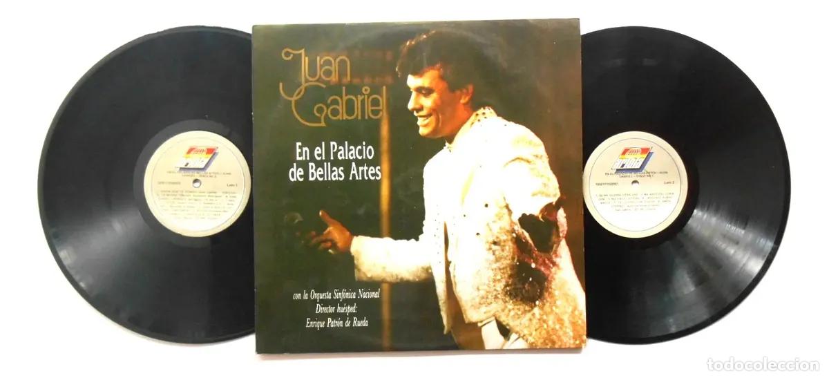 Discos de vinilo: Juan Gabriel En El Palacio de Bellas Artes Disco Lp