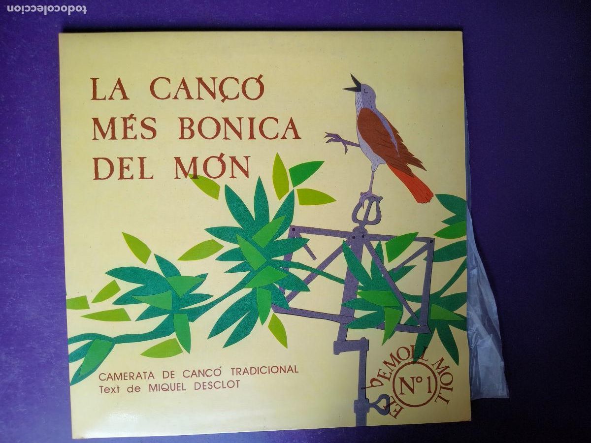 Discos de vinilo: Camerata De Can&ccedil;&oacute; Tradicional &ndash; La Can&ccedil;&oacute; M&eacute;s Bonica Del M&oacute;n - LP GRANOTA 1986 - FOLK CATALU&Ntilde;A,