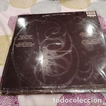 Discos de vinilo: METALLICA - METALLICA (BLACK ALBUM) - LP DOBLE - EDICION ESPA&Ntilde;OLA VERTIGO 1991