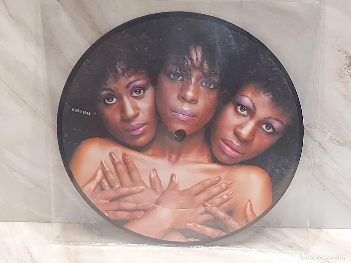 Disques de vinyle: PICTURE DISC !! | SYLVIA AND THE SAPPHIRES | SHOPPING AROUND | UK 1982 | STIFF PBUY 154