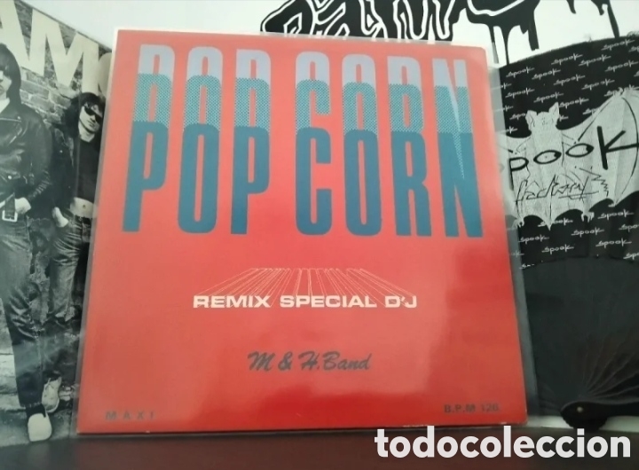 Discos de vinilo: M & H Band - Pop Corn Remix Special D'J
