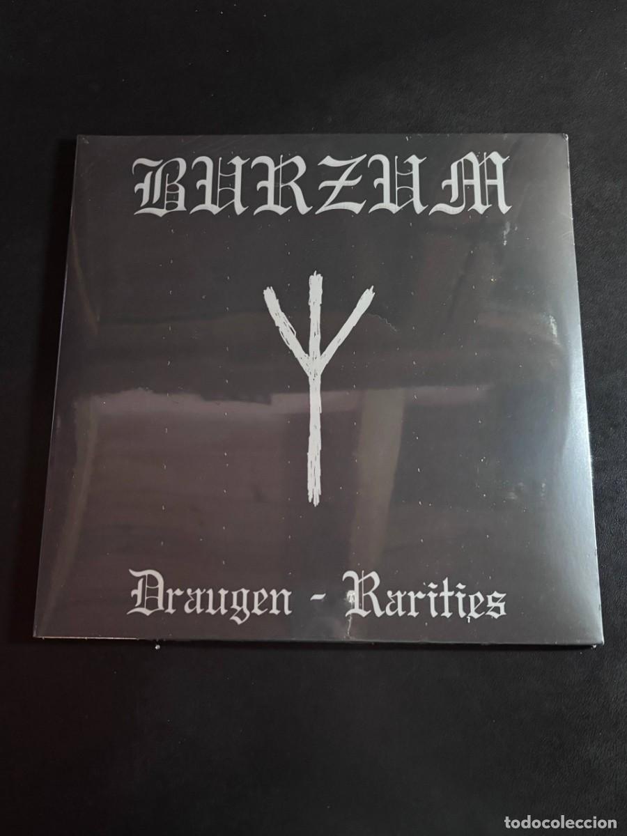 Discos de vinilo: Burzum Draugen Rarities Doble LP vinilo gris black metal