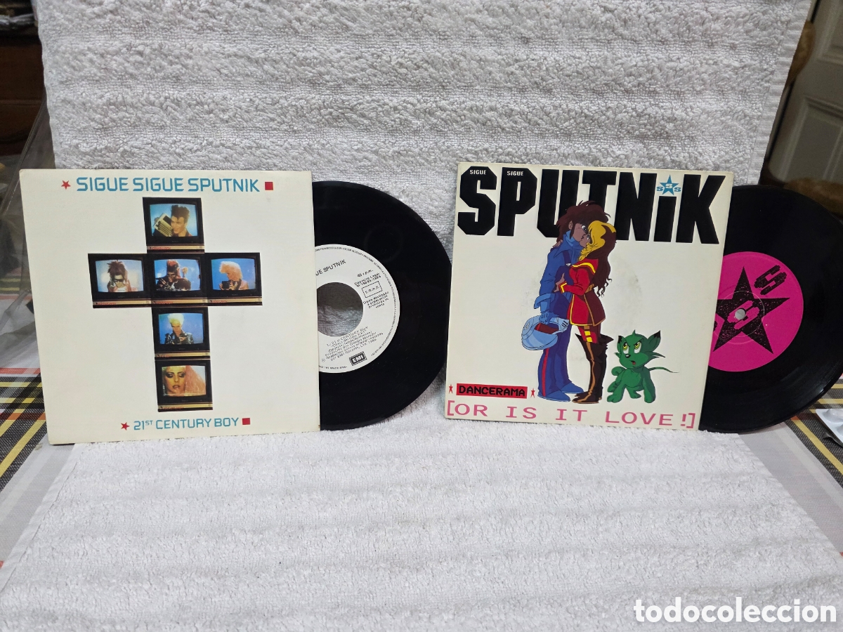 Disques de vinyle: Sigue Sigue Sputnik&nbsp;&ndash;&nbsp;Dancerama UK 1989