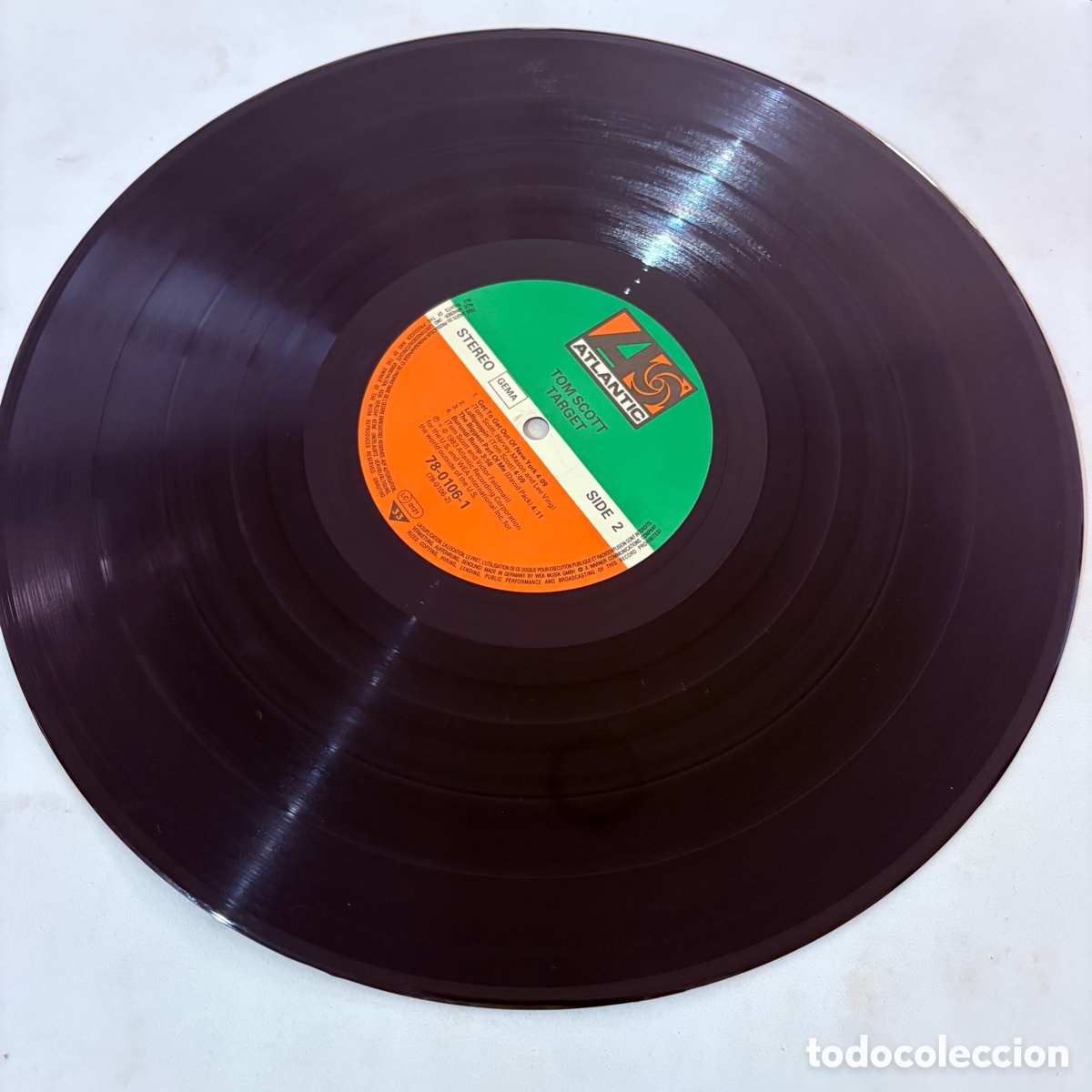 Discos de vinilo: lp Tom Scott &ndash; Target edicion europea de 1983 - Foto 3