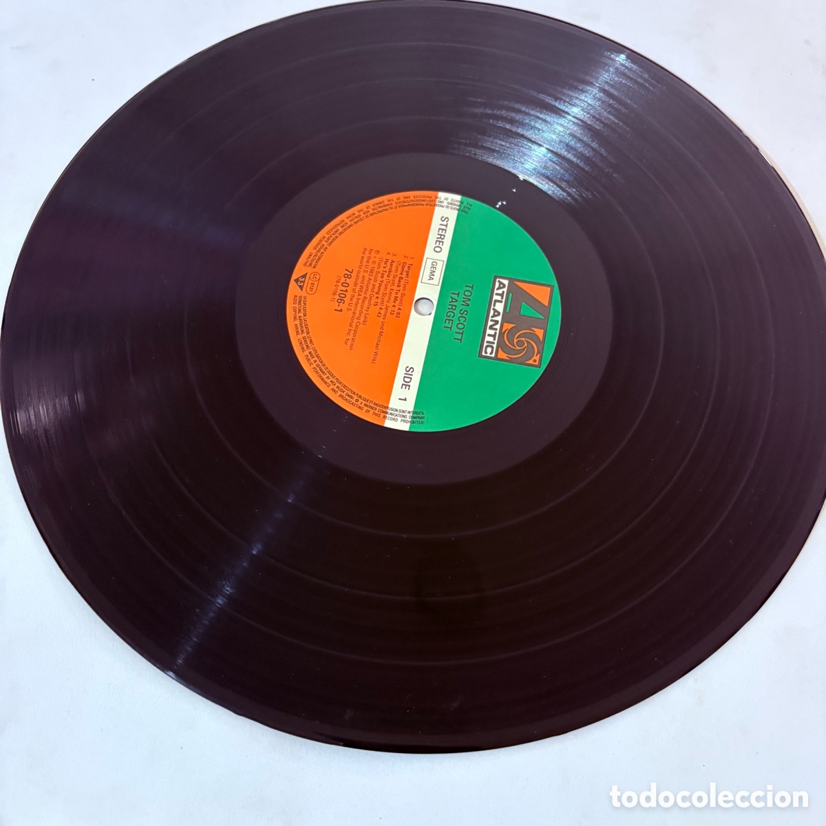 Discos de vinilo: lp Tom Scott &ndash; Target edicion europea de 1983 - Foto 4