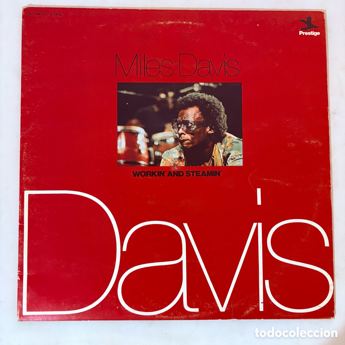 Discos de vinilo: doble lp Miles Davis &ndash; Workin' And Steamin' edicion europea de 1984