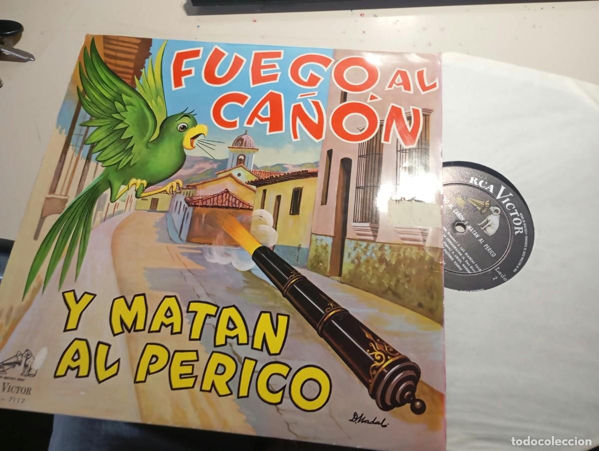 Discos de vinilo: VINILO LP OSWALDO OROPEZA. FUEGO AL CA&Ntilde;&Oacute;N Y MATAN AL PERICO. RCA VICTOR VENEZUELA.