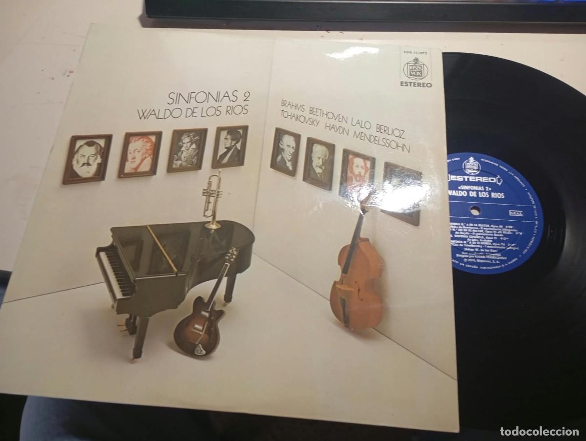 Discos de vinilo: VINILO LP WALDO DE LOS RIOS, SINFONIAS 2 - HISPAVOX A&Ntilde;O 1974