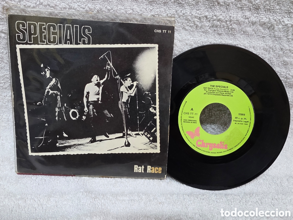 Discos de vinilo: Specials&ndash;&nbsp;Rat Race Spain Promocional 1980