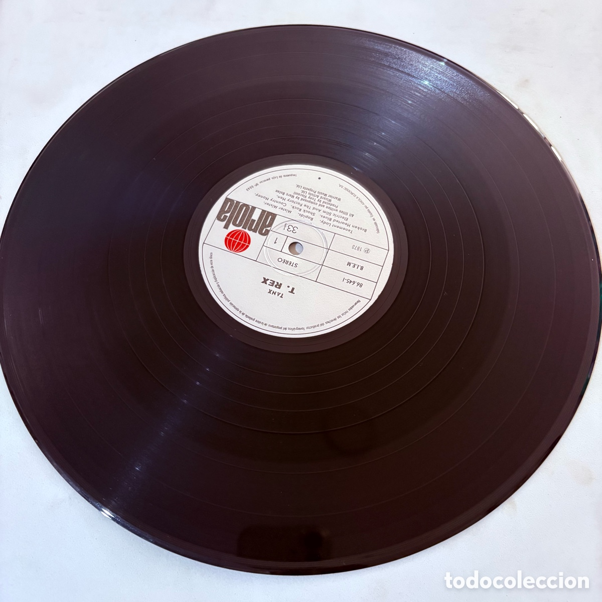 Discos de vinilo: lp T. Rex &ndash; Tanx edicion espa&ntilde;ola de 1973 - Foto 3