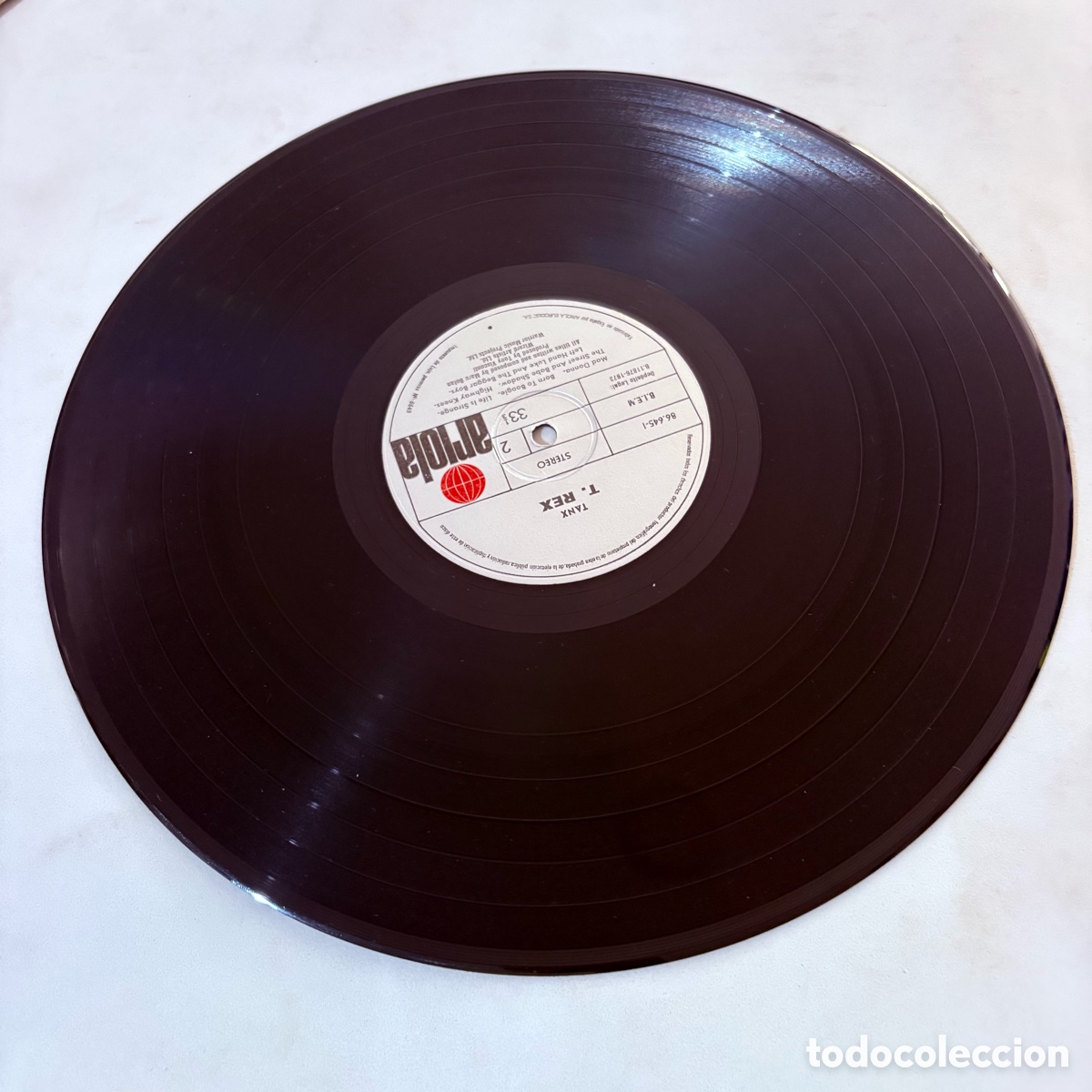 Discos de vinilo: lp T. Rex &ndash; Tanx edicion espa&ntilde;ola de 1973 - Foto 4