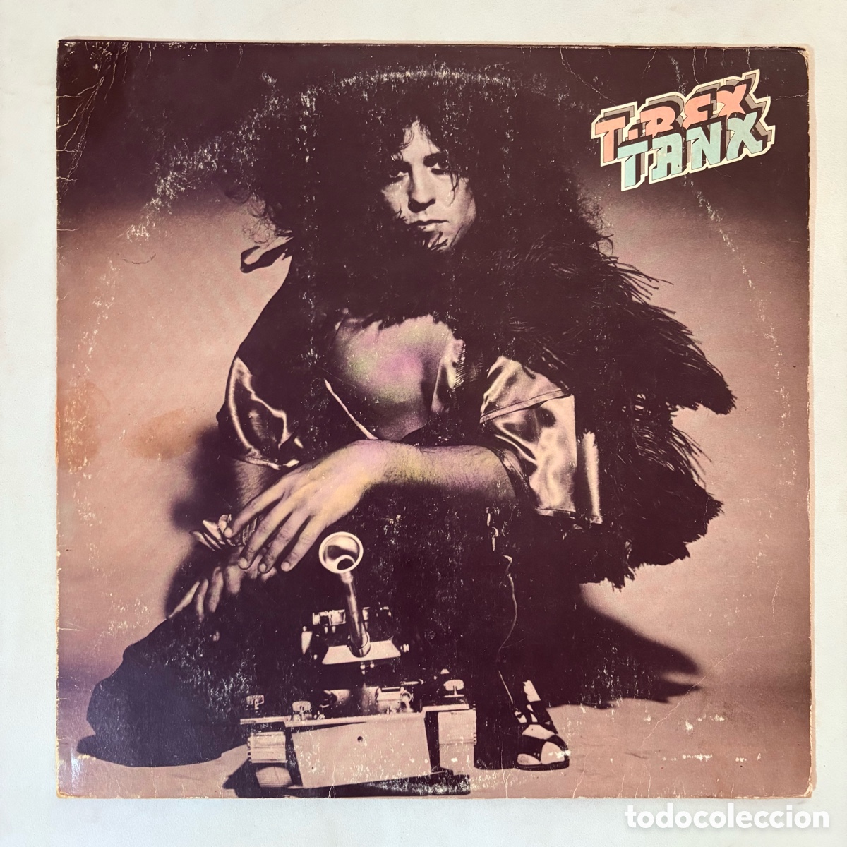 Discos de vinilo: lp T. Rex &ndash; Tanx edicion espa&ntilde;ola de 1973