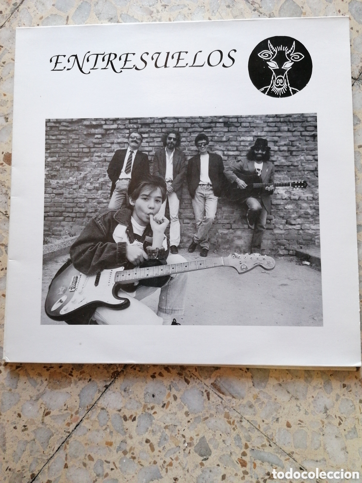 Discos de vinilo: LP ENTRESUELOS 1990 INSERT EX