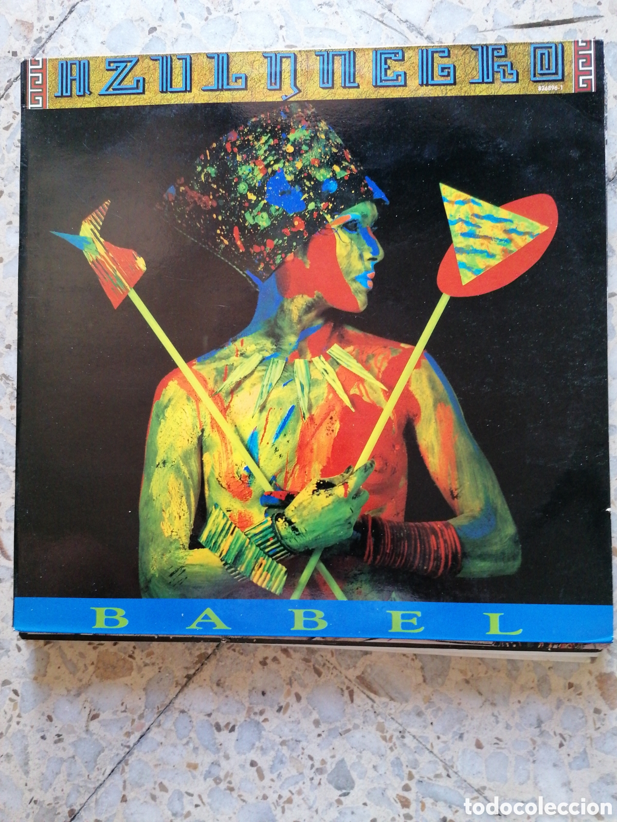 Discos de vinilo: LP AZUL Y NEGRO BABEL 1986