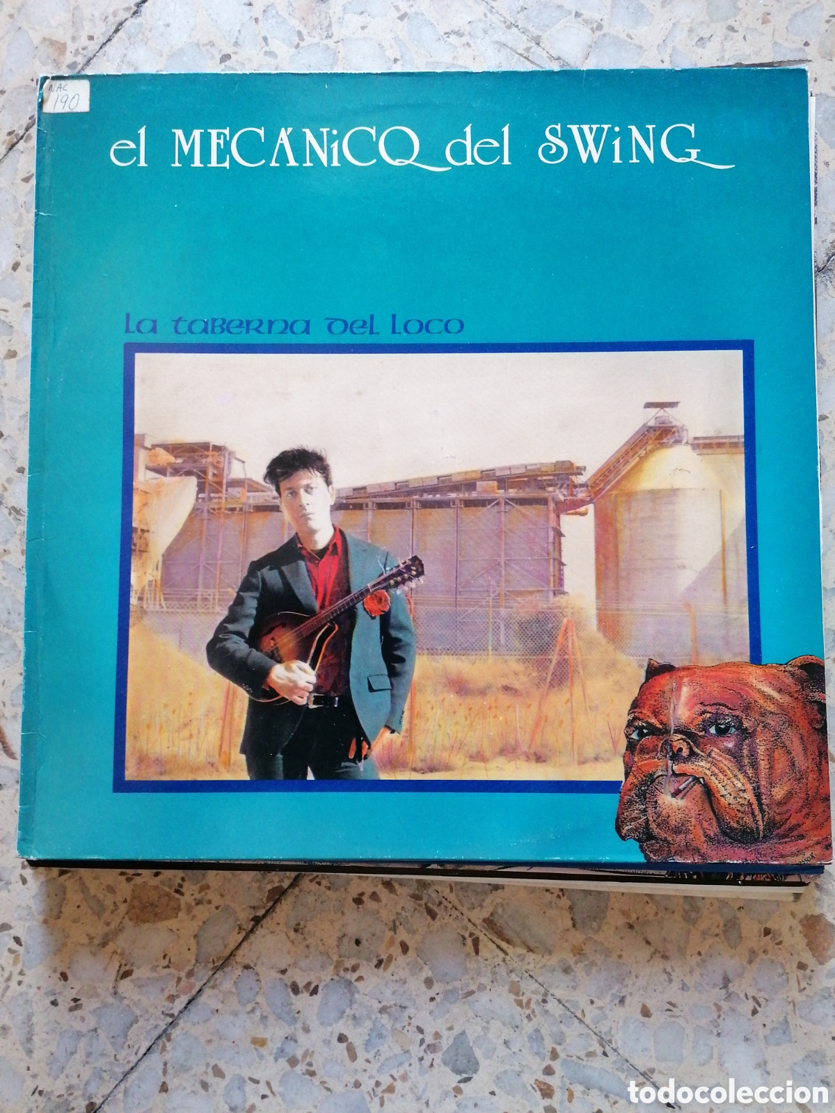 Discos de vinilo: LP EL MECANICO DEL SWING LA TABERNA DEL LOCO 1989 EX - Foto 1