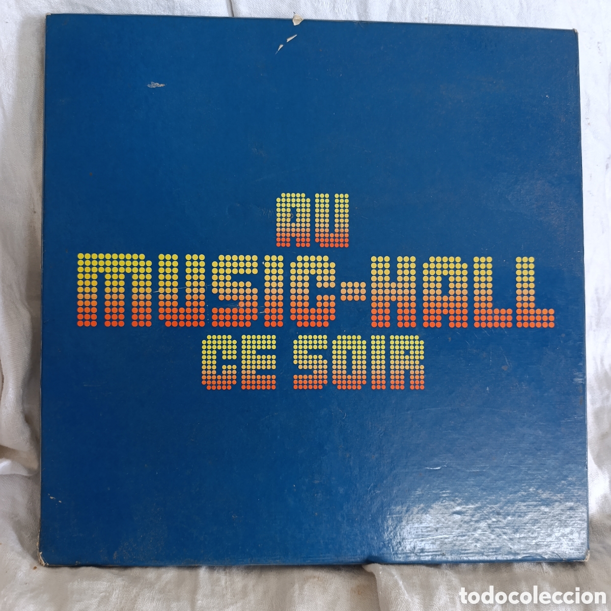 Discos de vinilo: Music- Hall,Cofre 10 Vinilos &rdquo;Au Music-Hall Ce Soir&rdquo; (S&eacute;lection du Reader's Digest, 1976)