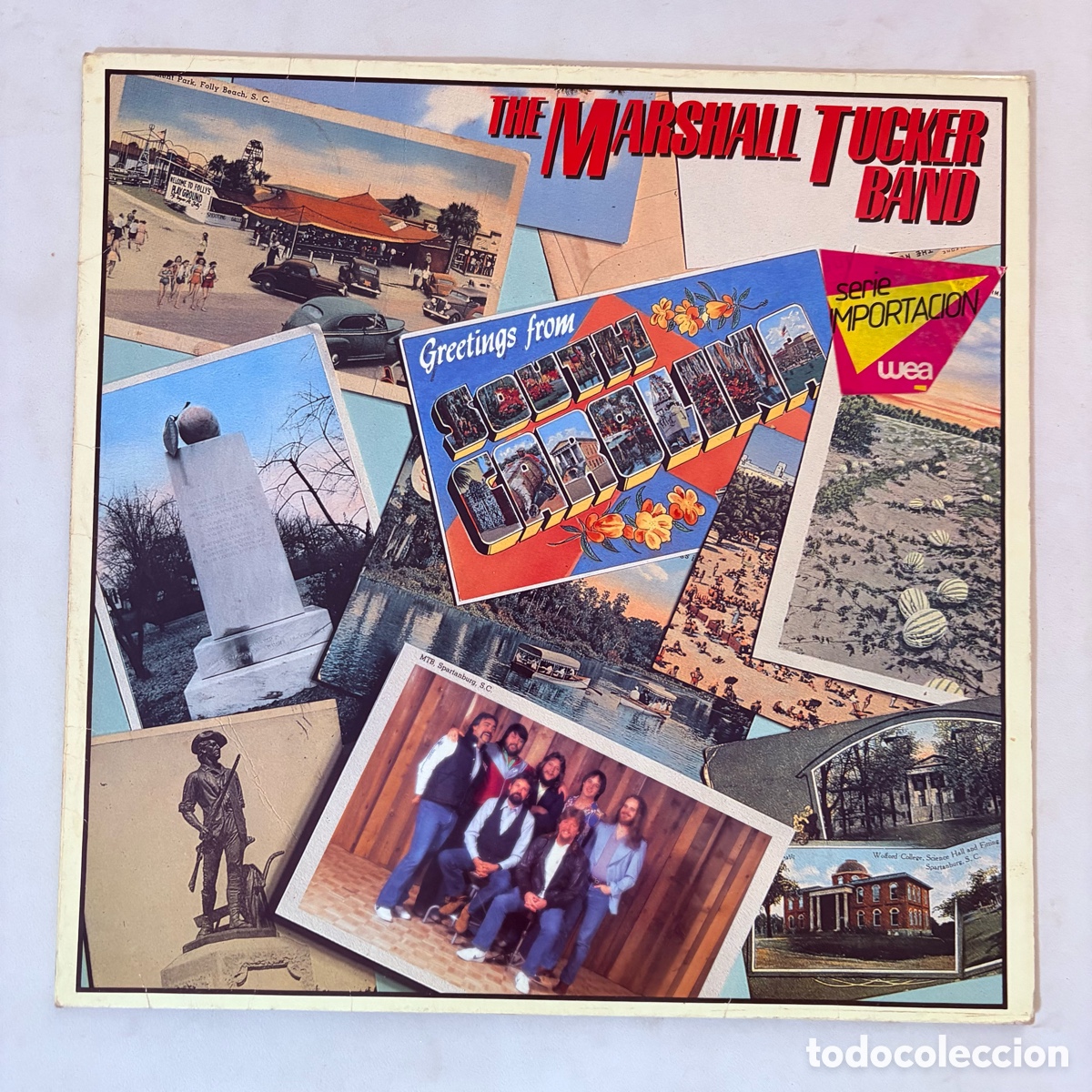 Discos de vinilo: lp The Marshall Tucker Band &ndash; Greetings From South Carolina edicion alemana de 1983