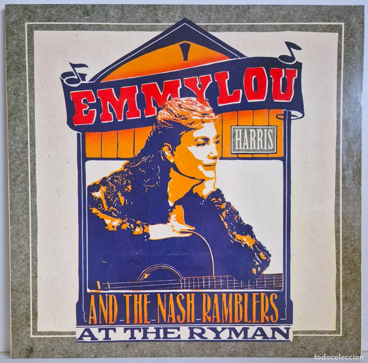 Discos de vinilo: Emmylou Harris & The Nash Ramblers - At The Ryman. LP vinilo en directo 1991