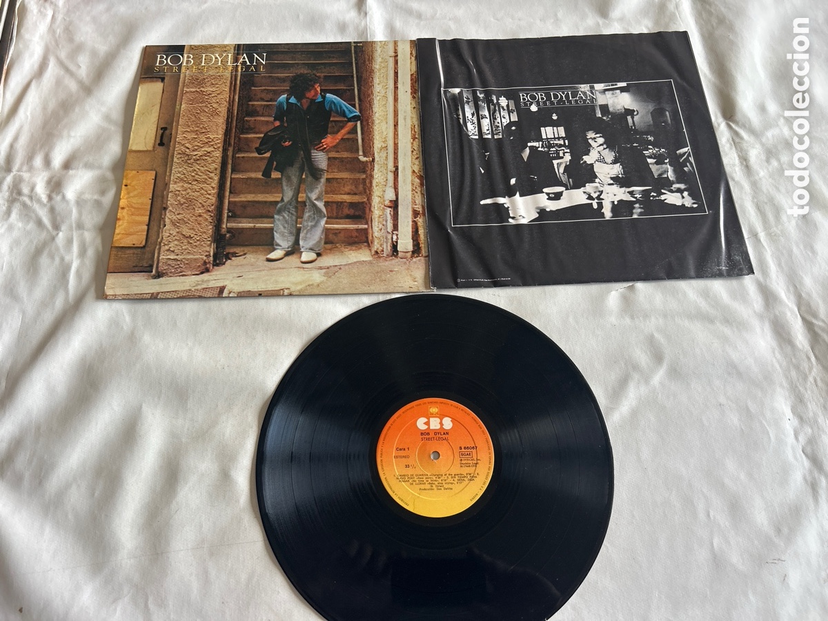 Discos de vinilo: Disco de vinilo Bob Dylan.Street-Legal.1978