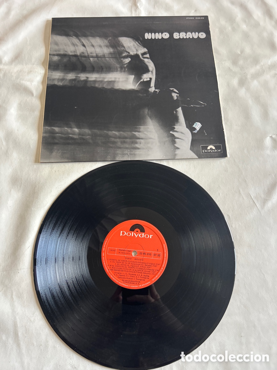 Discos de vinilo: Disco de Vinilo LP Nino Bravo.
