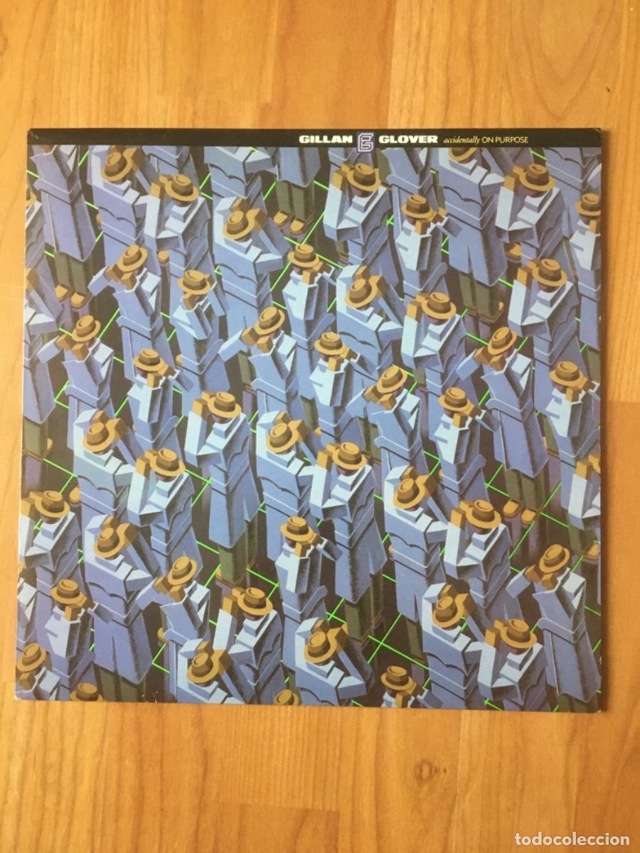 Discos de vinilo: GILLAN & GLOVER(DEEP PURPLE)-ACCIDENTALLY ON PURPOSE - Foto 1