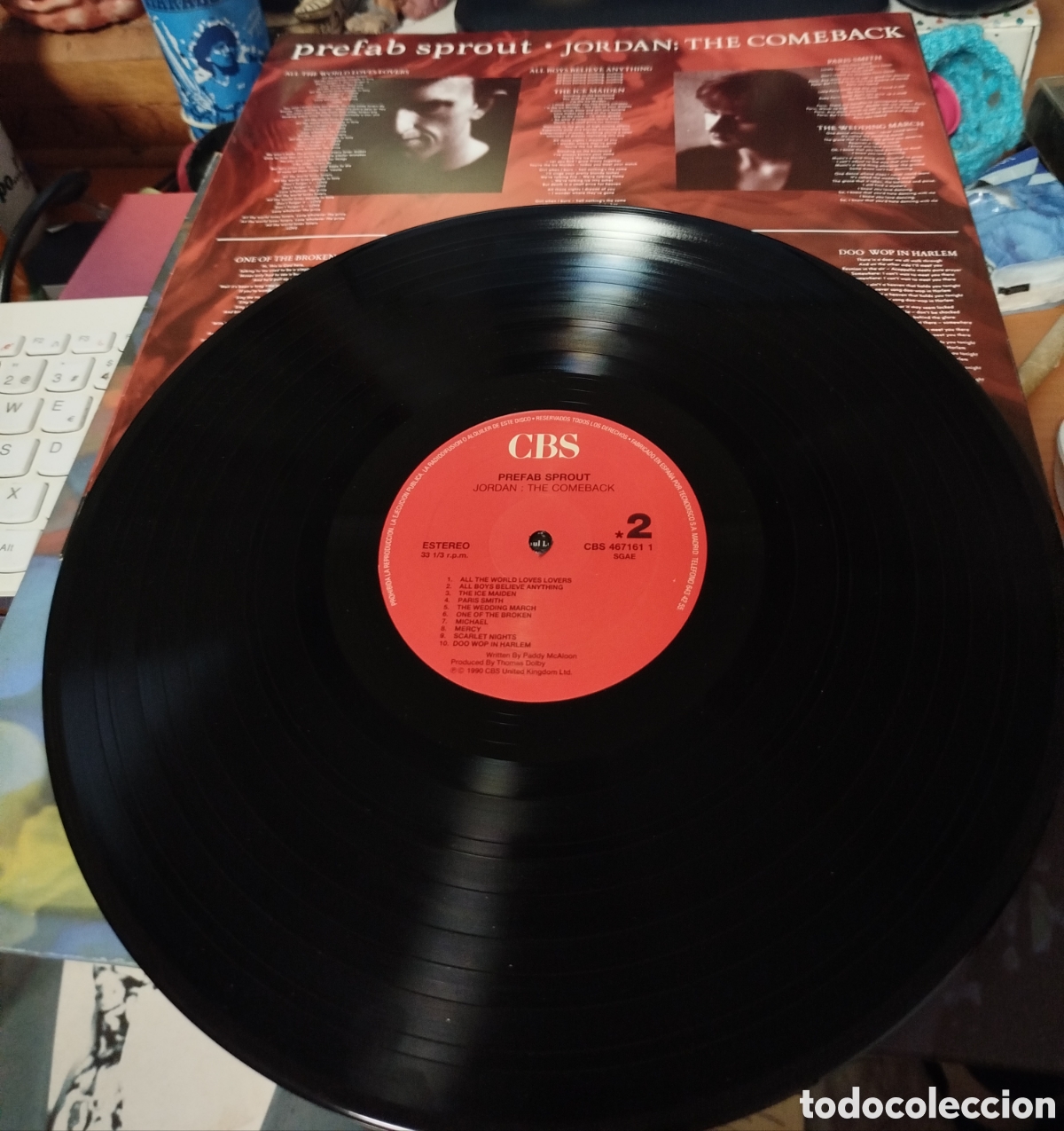 Discos de vinilo: Prefab Sprout - Jordan The come back. - Foto 2