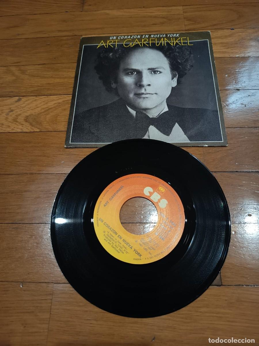 Discos de vinilo: SINGLE - ART GARFUNKEL - UN CORAZON EN NUEVA YORK - 1981