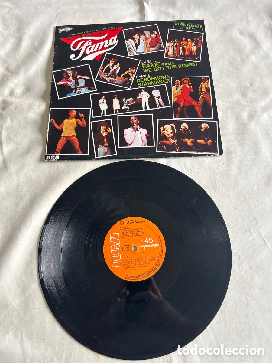 Discos de vinilo: Disco de vinilo LP Fama.1983 - Foto 1