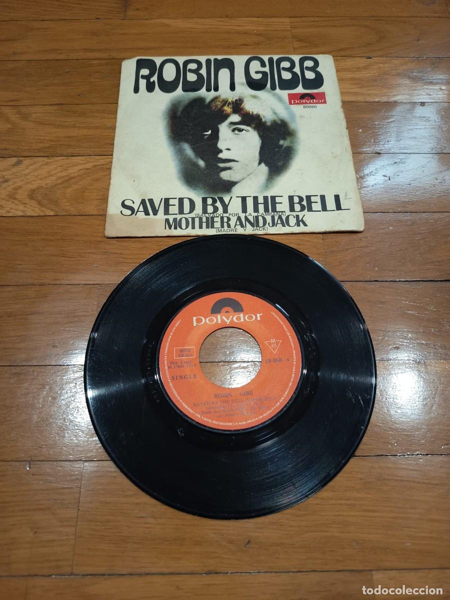 Discos de vinilo: SINGLE - ROBIN GIBB - SAVED BY THE BELL -1969