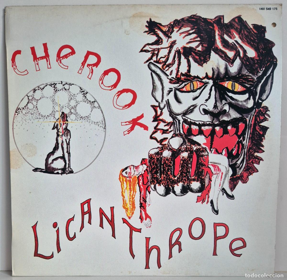 Discos de vinilo: Cherook &ndash; Licanthrope. Vinilo. Maxi single de edici&oacute;n espa&ntilde;ola. Italo Disco