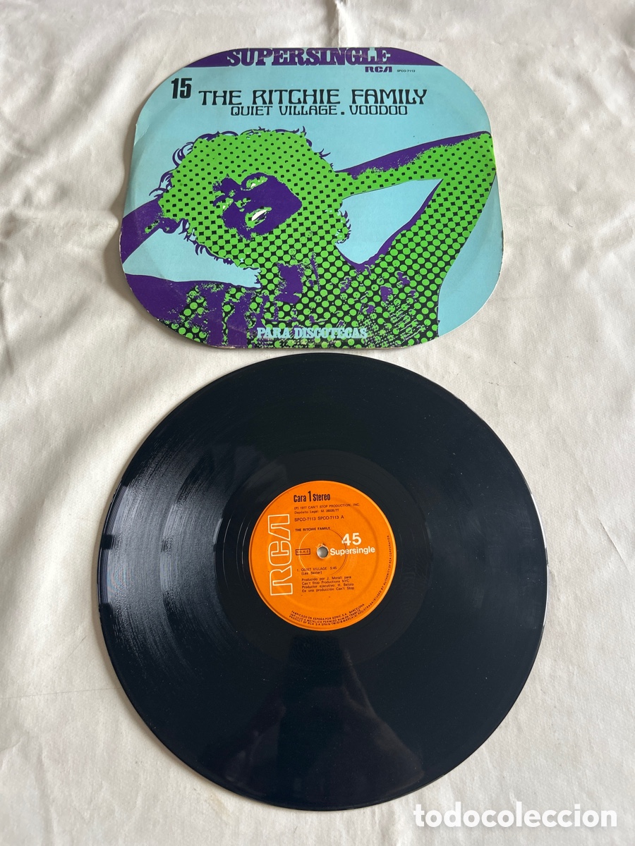 Discos de vinilo: Disco de vinilo single The Ritchie Family