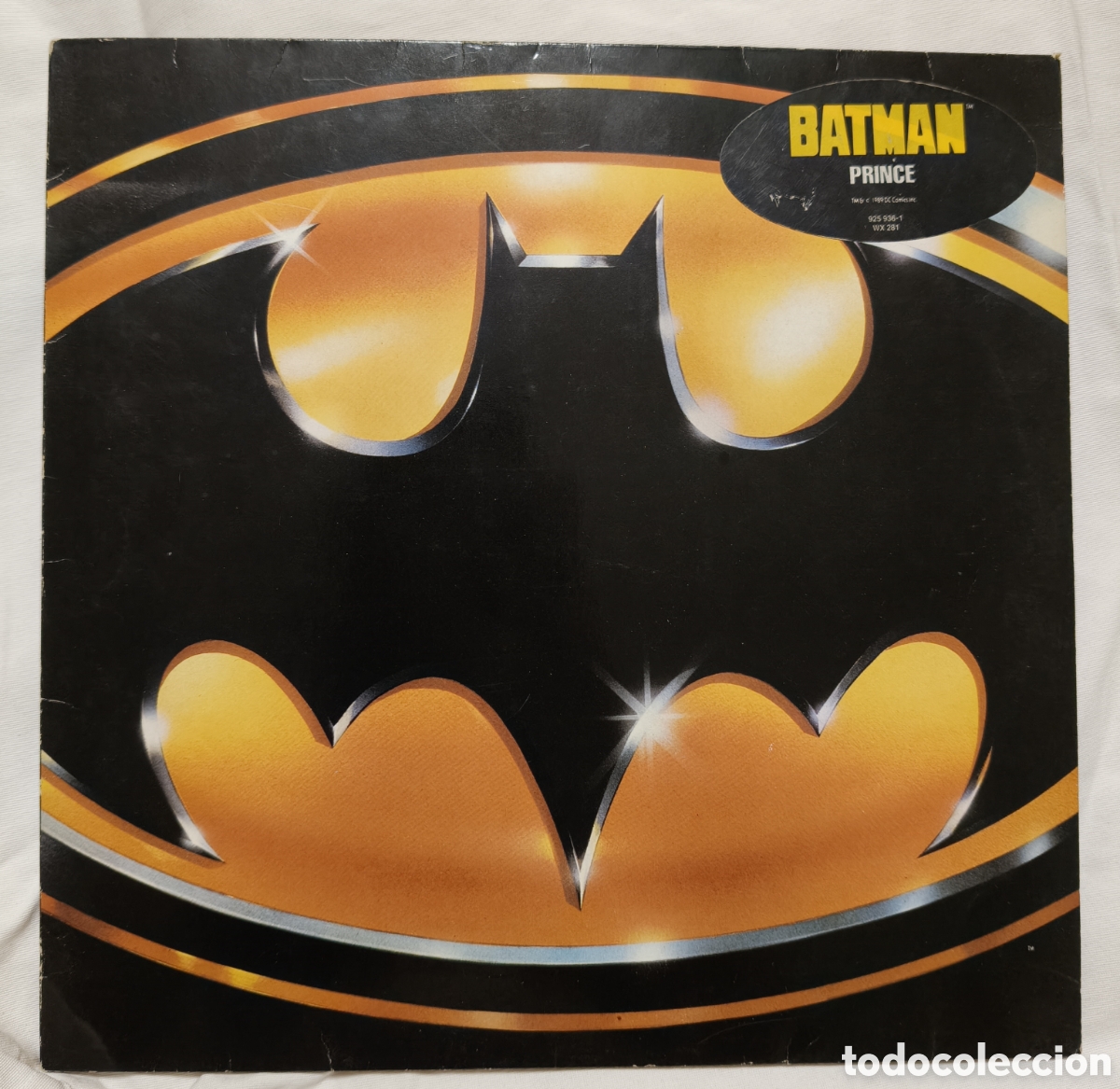 Discos de vinilo: PRINCE - BATMAN (Banda Sonora Original) - LP Vinilo Original 1989 - Edici&oacute;n Europea(Excelente Estado